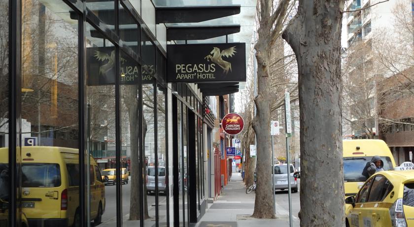 Pegasus Apart-Hotel Melbourne City Exterior foto